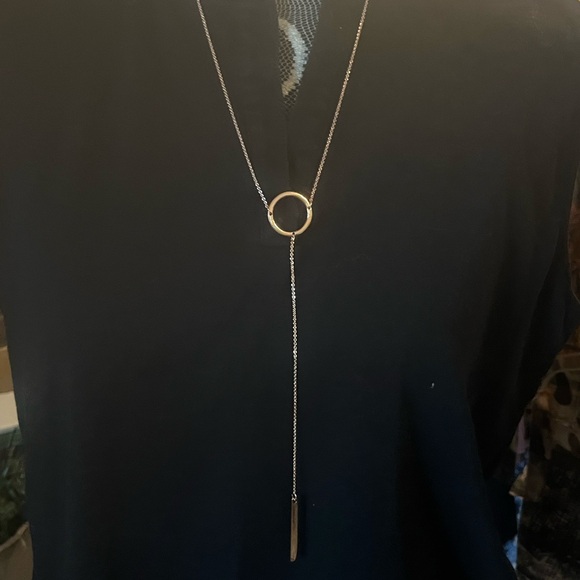 Elegant Rose Gold Necklace by Express! Brand New with Tags - Picture 1 of 3